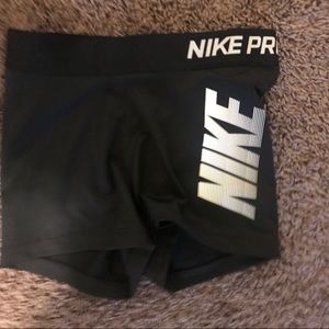 Black Nike Spandex Shorts